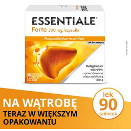 Essentiale Forte 300mg, 90kaps.