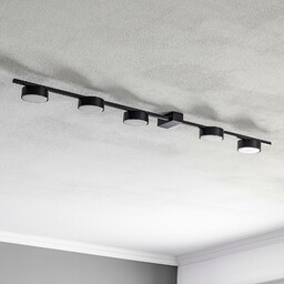Nowodvorski Lighting Lampa sufitowa Pills V, czarna, 5-punktowa
