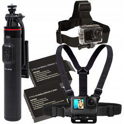 Uniwersalne Akcesoria Do Kamery Sportowej Szelki Opaska Tripod