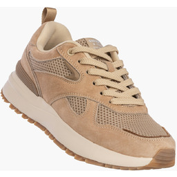 Sneakersy Damskie Buty Sportowe Casual Lekkie Beżowe American