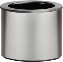 DONICA STEEL INOX MAT srebrna w kształcie tuby