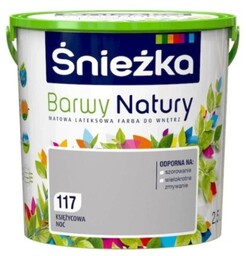 Śnieżka Lateksowa Barwy Natury 117 księżycowa noc 2,5L