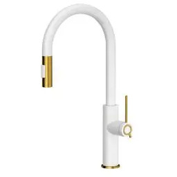 Quadron Jennifer Q Line Slim 3623510WHM Snow white/Złoty