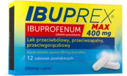 Ibuprex Max tabletki powlekane 0,4 g, 12 tabl.