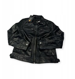 Skórzana kurtka damska ramoneska Real Leather M