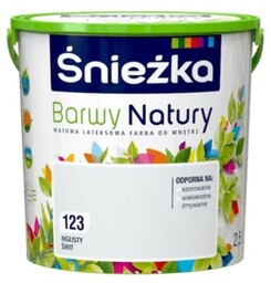 Śnieżka Lateksowa Barwy Natury 123 mglisty świt 2,5L