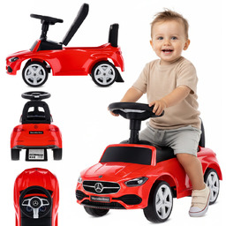 Jeździk pchacz chodzik Mercedes C-Class czerwony Sun Baby