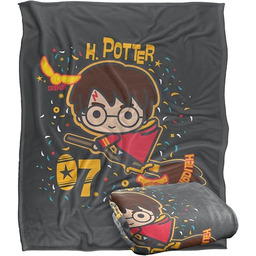 HARRY POTTER Silky Touch super miękki koc narzuta,