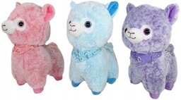 Maskotka Alpaka Lama 3 kolory - 37cm