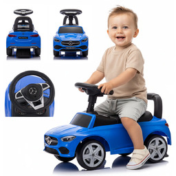 Jeździk pchacz chodzik Mercedes C-Class niebieski Sun Baby