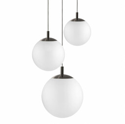 Potrójna lampa wisząca ALUR 11144320 Kaspa szklane kule