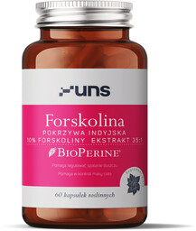 UNS Forskolina Pokrzywa Indyjska 10% Forskoliny Ekstrakt 35:1