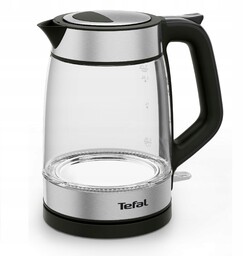 Czajnik elektryczny szklany Tefal KI605830 2200W stalowy 1.7l