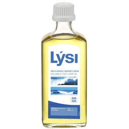 LYSI Tran Islandzki suplement diety Naturalny 240ml