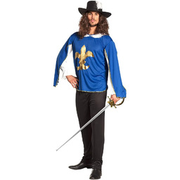 Boland - Kostium dla dorosłych muszkietera Lamberta, kapelusz,