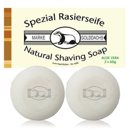 Golddachs Aloe Vera Mydło do golenia 2 x