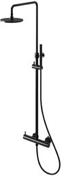 Kohlman zestaw prysznicowy QW276AB Axel Black czarny mat