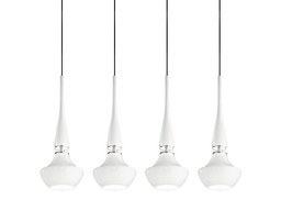 Tasos 4 White wisząca - Azzardo - lampa
