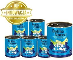 DOLINA NOTECI PREMIUM SUPERFOOD cielęcina i jagnięcina 6x800g