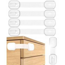 ZABEZPIECZENIE BLOKADA SZAFEK SZUFLAD LODÓWKI MEBLI MOCNY ZACZEP