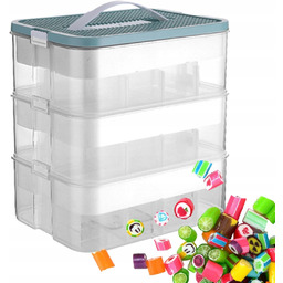 Pudełko Na Klocki Pojemnik Na Lego Plastikowe