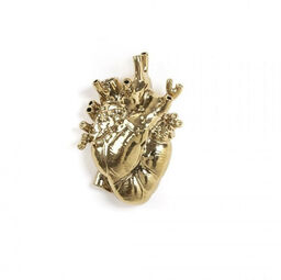 SELETTI - Love In Bloom Porcelain Heart Wazon