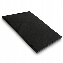 Duża deska do krojenia kamienna granitowa 60x40x2cm Black
