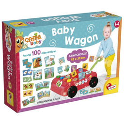 Lisciani, Carotina Baby, Wagon pojemnik na gry, 57733