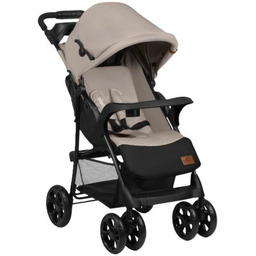 LIONELO Wózek spacerowy Emma Plus Beżowy
