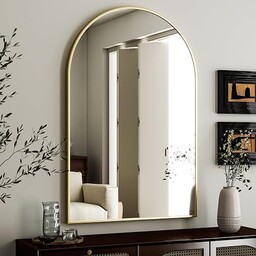 HARRITPURE Łukowe lustro łazienkowe 61 cm x 91