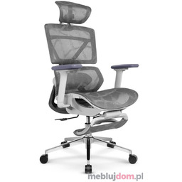 Fotel biurowy ergonomiczny HC-1059 z masażem Szary