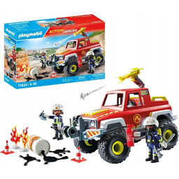 Playmobil 71824 Terenowy wóz strażacki, samochód, radiowóz, auto