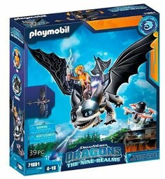 Playmobil Zestaw z figurkami Dragons 71081 Thunder &amp;