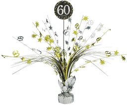 Dekoracja stołu na 60-tke - 33 cm -