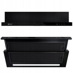 Cichy Okap kuchenny do zabudowy teleskopowy Globalo Teslo