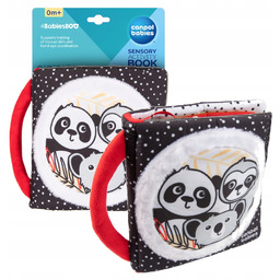 Canpol Miękka Sensoryczna Książeczka Dla Niemowląt