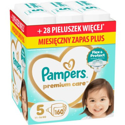 PAMPERS Pieluchy Premium Care 5 (160 szt.)
