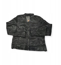 Skórzana kurtka damska ramoneska Real Leather L