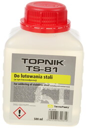 Topnik TS81 do lutowania stali kwasoodpornej 500ml
