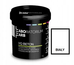 Hq Farba Do Betonu Posadzki Ogrodzeń Biała 2,5L