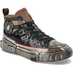 John Doubare Czarne Sneakersy Stylowe Obuwie Męskie