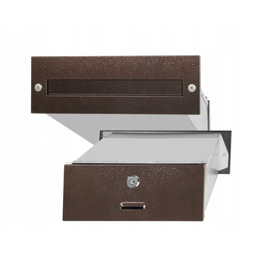 Skrzynka Na Listy Do Wmurowania Dwustronna Przelotowa Wrzutnik