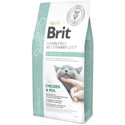 Brit gf veterinary diets cat Struvite 5kg