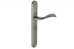 Klamka drzwiowa B-Harko Morus bez przebicia nikiel satyna