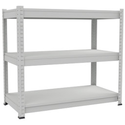 Metalowy regał magazynowy wciskany RMM306 uniwersalny MALOW 350mm