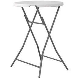 Hendi Stolik barowy okrągły, o wym. 800x1100 mm