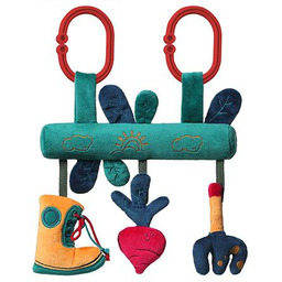 BABYONO Zabawka edukacyjna - zawieszka do wózka GARDEN
