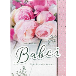 Kartka z kopertą na Dzień Babci - 1