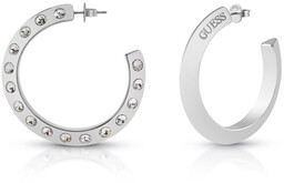 Biżuteria GUESS JUBE01498JWRH. Kolczyki, Kolor srebrny. Kobieta.