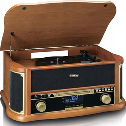 Gramofon Lenco Tcd-2571 Cd Mp3 Usb Dab+ Rec